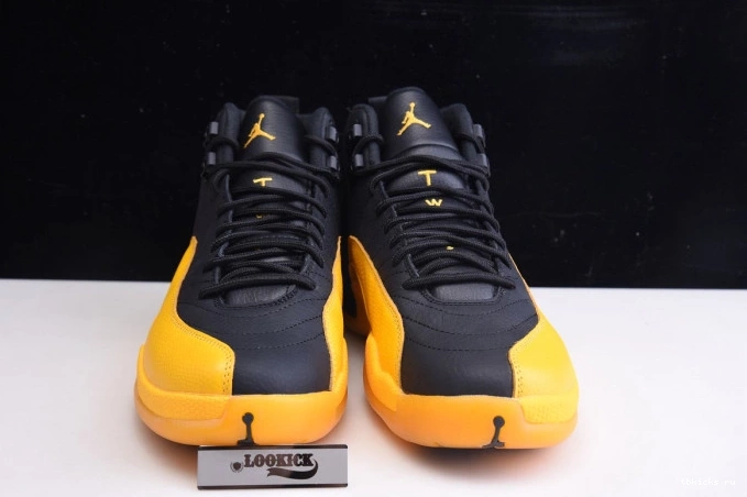 Reps TB Air Black Jordan 12 Retro University Gold 130690-070 0721
